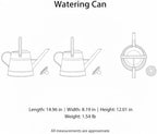 1 Gallon Plastic Watering Can with Long Spout for Indoor Plants, Balcony & Herb Gardens - Durable PP Pot Waterer - Image 7