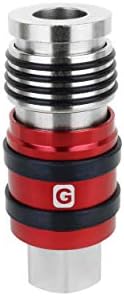 Milton 2 In ONE Universal Safety Exhaust Coupler – 1/2" FNPT x 1/2" Body Flow, Safely Bleeds Excess Air and Disengages Fittings - Image 2