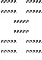 Toddmomy 50pcs Nozzles for Gardening Press down Type Replacement Sprayer for Watering Cleaning and Compact and Lightweight Design by Toddmomy