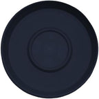 Bloem Terra 24" Round Plastic Plant Saucer, Lightweight UV-Resistant Indoor/Outdoor Flower Pot Tray - Fits 24-inch Planter Pots, Navy, 2-Pack - Image 4