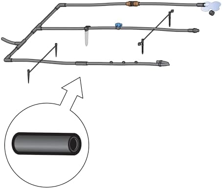 25-Pack | ½" Compression Coupling | Fits .690 OD, .700 OD & .704 OD Poly Drip Irrigation Tubing | Watertight Connection - Image 3