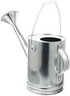 VICASKY Indoor Watering Can Long Spout Garden Outdoor Pots Galvanized Plant Self Potted Mister Sprinkler Water Can Drip Vintage Irrigation Useful Watering Can Stainless Steel Silver by VICASKY
