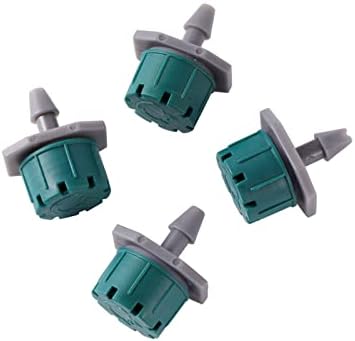 Lawn Garden Sprinkler 500 Pieces Garden Drip Irrigation System Adjustable 8-Hole Green Dripper Sprinkler Potted Flowers and Vegetables Watering Transmitter by Unknown