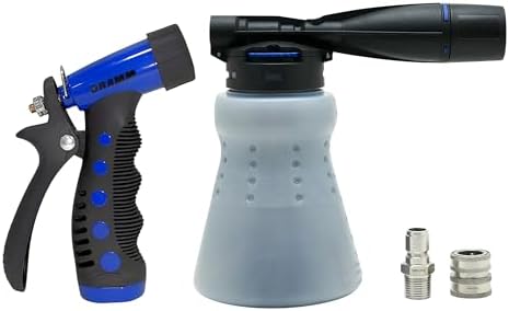 Veloci Performance GHF1 Garden Hose Foam Cannon and Sprayer Gun by PoweredbyVelociPerformance