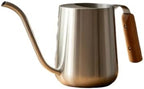 Long-Spout Metal Watering Can Gooseneck Watering Can Polished Finish Stainless Steel Watering Can Water Pitcher Easy to Fill Gentle Stream by Unknown