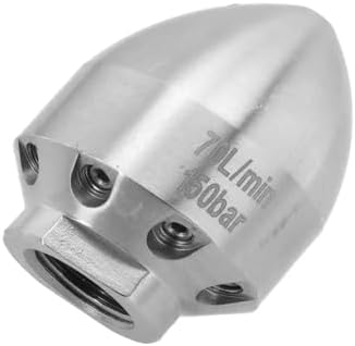 Multi Port Drain Jet Nozzle, Stainless Steel, 1 Front 6/8 Rear by Unknown