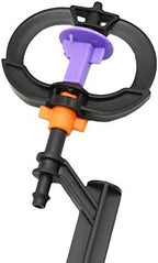 Garden Rotating Sprinkler Water Nozzles 360 Degree with Nozzle Holder Watering Plants Irrigation 5PCS - Image 5