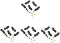 Sosoport 4sets Misting Tee Brass Misting Nozzle Tees Mist Nozzle Sprinkler for Irrigation Cooling System by Sosoport
