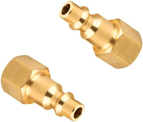 1/4 Inch NPT Air Coupler and Plug Kit with sealant - Image 5