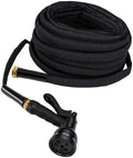 Cryfokt Non Expanding Garden Hose 100 ft, 10 Function Nozzle by Cryfokt