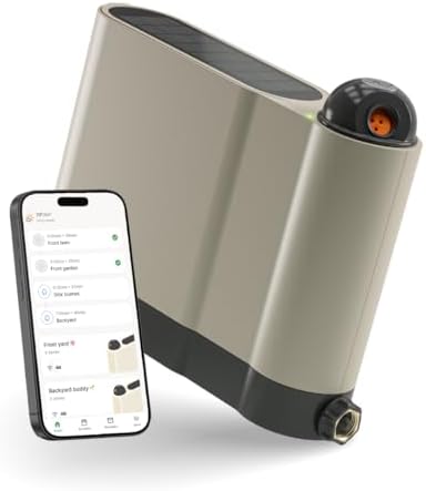 Rain Bird OTO Lawn Smart Sprinkler – App- Controlled Precision Watering, Solar-Powered, Weather Intelligence, Rain Skips, Quick Install, Covers 5,000 sq ft, Water-Saving Irrigation System by OtOSmartSprinkler