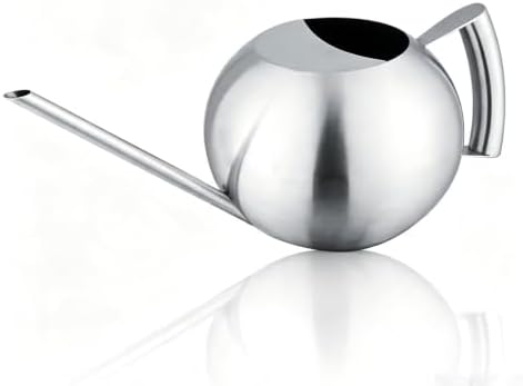 Stainless Steel Watering Can, 1000ML Long Spout Indoor Plant Watering Pot by Unknown