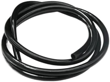 Food Grade Black Silicone Rubber Hose, Flexible Nontoxic Tube ID 10-M by Unknown
