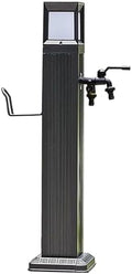 Garden Water Column with Hose Holder,Vertical Water Column Free Standing Faucet with Solar Powered LED Light, Frost Free Hydrant for Farm Irrigation and Watering(74cm/29.1in) by Unknown