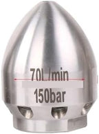 1/2 High Pressure Cleaning Machine Sewer Nozzles, Sewer Pipe Dredging Head Nozzle(70L 150bar-ds4) by Unknown