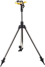 Stainless Steel Tripod Lawn Rotating Atomizing Sprinkler, Adjustable Garden Water Sprinkler 30 to 360 Degree Spray, 45 to 89cm Height for Gardeners Lawn Plant Watering - Image 6