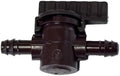 NETAFITM Drip Irrigation Barbed Fittings,3/8" 12MM Black Drip Tubing Coupler Elbow Tee Reducer Adapter for drip line with 0.426" ID (Shut-Off Valve -12mm (3/8") Insert (Ins x Ins), 10 Count) by PRO.FASHION