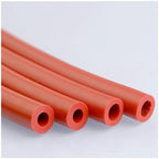 1PC 5M Heavy-Duty Rust Red Silicone Tube, UV Ozone Resistant Flexible Hose for Automobile Vacuum Air Pump Accessories(ID 6mm x OD 10mm) - Image 4