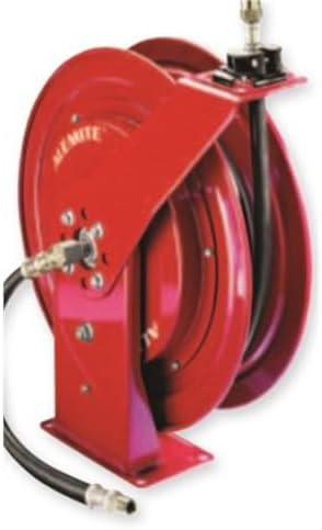 Alemite 7335-B Red Heavy-Duty Air/Oil/Water Hose Bare Reel - Image 2