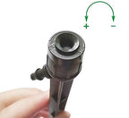 Lxcom Lighting 50 Pack Irrigation Drippers 28cm/11in Drip Emitters Adjustable 360 Degree Full Circle Fan Shape with Stake Micro Sprayer Drip for 1/4 inch Irrigation Tube Hose for Garden(Black) - Image 4