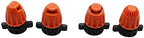 Xiaochen Lawn Irrigation Garden Watering 500 Pcs 4mm Thread Refraction Nozzles 90 180 360 Degree Strip Spray Angles Sprinklers Garden Irrigation Watering Accessories (Color : Strip) - Image 5