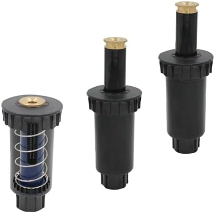 Pop Up Sprinkler 2Pcs 1/2 Inch Female Thread 90/180/360 Degree Irrigation Sprinkler Farm Refraction Nozzle for Lawn, Yard(Type 3) - Image 4