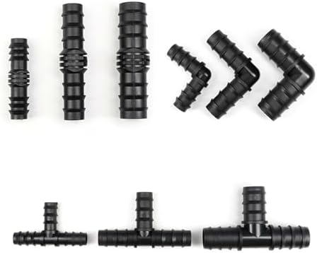 PE Pipe Barb connectors, tees, Elbows, Straight-Through end Plugs, Garden drip Irrigation Hoses, reducers, splitters(Elbow,25mm,5 Pieces) - Image 6
