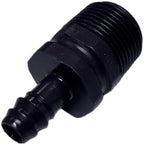 NETAFITM Drip Irrigation Barbed Fittings,3/8" 12MM Black Drip Tubing Coupler Elbow Tee Reducer (Threaded Male Adapter - 12mm X 3/4" MPT, 25 Count) - Image 6