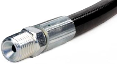 Schieffer 1/4in. x 50ft. 4400 PSI Thermoplastic Sewer Jetter Hose & 5.5 Orifice Button Nose Nozzle - Image 3