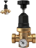 Upgraded 3/4" Water Pressure Regulator, For Residential or Commercial Use by Greenliving