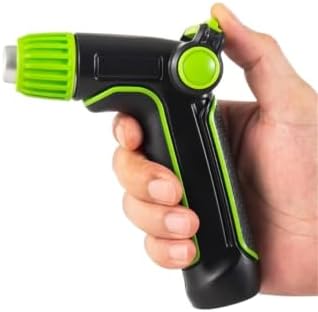 Hose Nozzle, Metal High Pressure Hose Nozzle with 4 Spray Patterns - Image 3