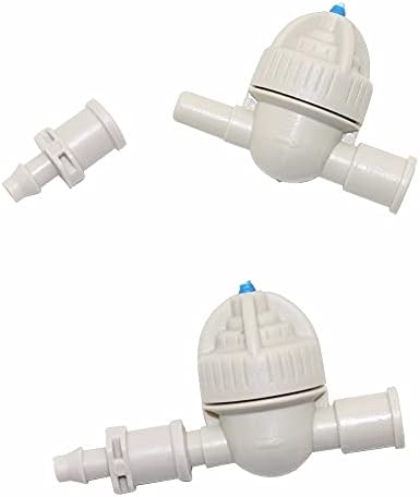Garden Plumbing Adapter 20 Set 6 Mm Spherical Anti-drip Device with Single Barbs Straight Connector Garden Water Kits Irrigation System Hose Accessories - Image 6