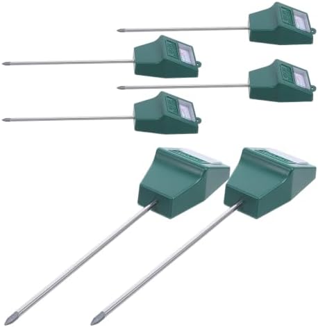 6pcs Soil Moisture Meter for Gardens and Potted Plants Green by Unknown