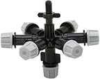 7 Way Hanging Anti Drip Multi Nozzle Atomizing Garden Sprinkler - Image 6