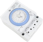 Jiawu 24 Hours Mechanical Timer Automatic Low Power Consumption Time Switch 100-240VAC for Water Heaters Breeding Garden Lighting - Image 4