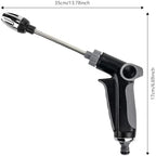 High Pressure Water Sprayer Pressure Washer Nozzle Powerful Car Wash Sprayer Adjustable Multi-Function Cleaning Tool for Garden Patio Driveway Foam Bottle - Image 2