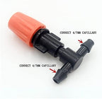 Gardening Irrigation Dripper 10 Pieces of Garden and Lawn Irrigation System Agricultural Dripper Sprayer Sprinkler Using Tee Connected to 4/7 Mm Hose IT197 - Image 3