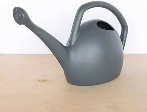 Bloem Rhino Watering Can: 2 Gallon Capacity - Charcoal - 100% Recycled Plastic Can, Easy Water Spout, One Piece Construction, for Indoor and Outdoor Use, Gardening - Image 6