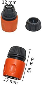 Hose Connector Adapter 4-ways Splitters Valve With Brass Quick Connector, 1/2" Hose Quick Connector Kit Outdoor Garden Tap Hose Connector 1 Set - Image 4