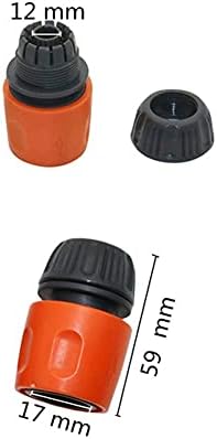 Hose Connector Adapter 4-ways Splitters Valve With Brass Quick Connector, 1/2" Hose Quick Connector Kit Outdoor Garden Tap Hose Connector 1 Set - Image 4