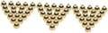 POPETPOP 96pcs Air Atomizing Nozzle Brass Misting Nozzles for Cooling System Low Pressure Self-Sealing Lead by POPETPOP