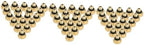 POPETPOP 96pcs Air Atomizing Nozzle Brass Misting Nozzles for Cooling System Low Pressure Self-Sealing Lead by POPETPOP