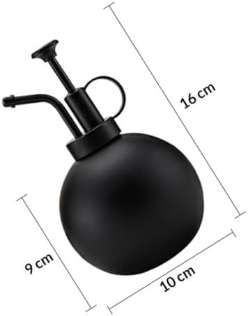 Watering Can Xmas Stainless Steel Black 500ml for Plants and Flowers - Image 2