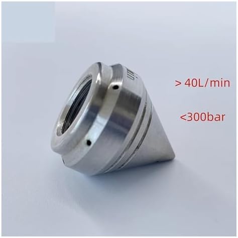 High Pressure Sewer Jetter Cleaning Nozzle - Stainless Steel, 5000 PSI, 3 Forward & 6 Backward Holes, 3/8", 1/2", 3/4" Compatible(3/8Female 60L 1PC) - Image 3