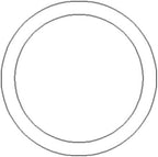 for 88413 Hose Fitting for O-Ring, #10 & 1" Tube-O, (Pkg. of 10) - Image 2