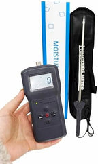 Digital Soil moisture Meter Tester Probe Sensor Plant Soil Sand Cement Moisture Meter Analyzer Soil Moisture Content Testing With LCD Backlight Display Measuring Range 0-50% Resolusion 0.1 - Image 2