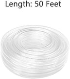 Eastrans 50ft x 3/4" ID Clear Vinyl Tubing, Flexible Hybrid PVC Tubing Hose, Lightweight Plastic Tube UV Chemical Resistant Vinyl Hose, BPA Free and Non Toxic - Image 4