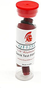 Arbiter Backflow Quick Connect Test Fittings (Aluminum, 1/4" (Set of 3)) - Image 3