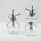 Glass Plant Mister Spray Bottle - 6.8 oz Fine Mist Nozzle for Indoor Plants, Ferns & Orchids - Durable Clear Glass Design - Image 6