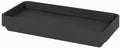VUWEZ 6 Pack of Plastic Plant Tray Saucer Rectangular 14 inch, Plant Trays Saucers for Indoors Outdoor, Plant Water Drip Tray for Flower Pot Planter, Windowsill Plant Tray (6.8 X 14.5'', Brown) by VUWEZ